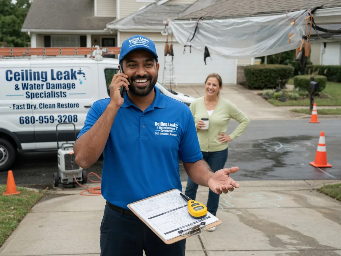 Ceiling Leak Cleanup Belle Mead, NJ FAQs